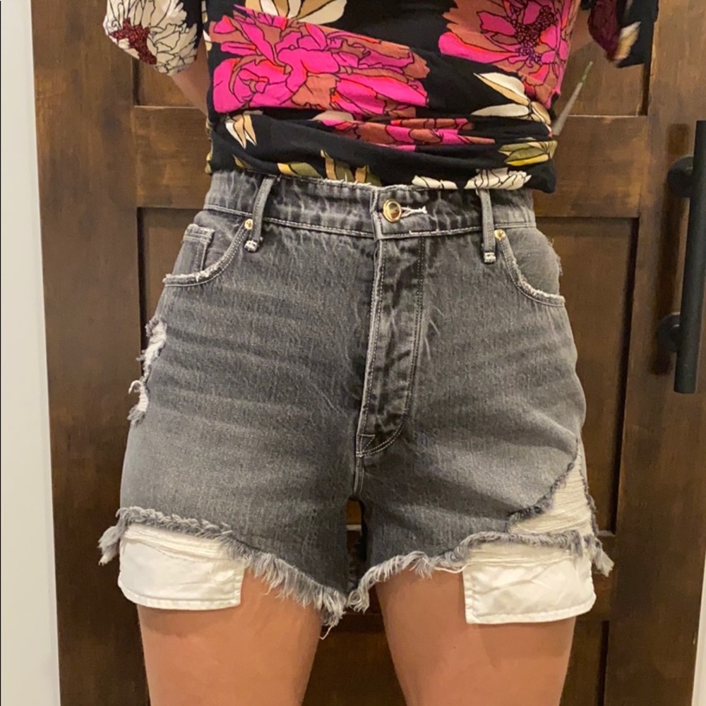 Good American High Waisted Shorts